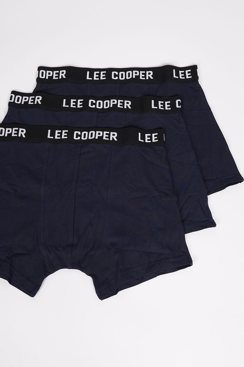 Lee Cooper Set de boxeri cu banda elastica - 3 perechi - Pled.ro