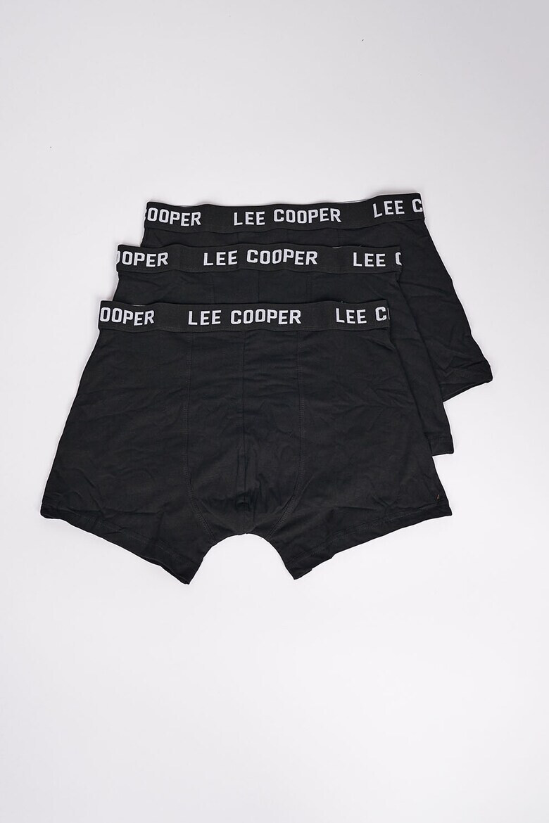 Lee Cooper Set de boxeri cu banda elastica - 3 perechi - Pled.ro