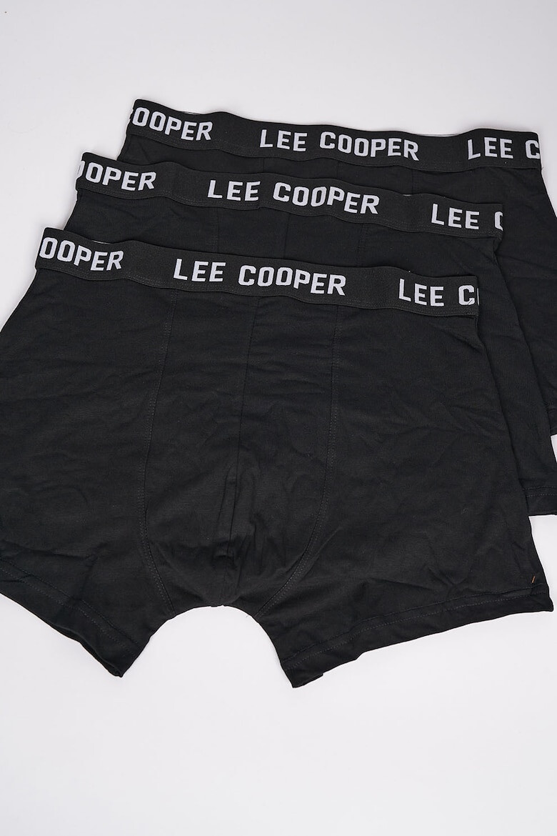 Lee Cooper Set de boxeri cu banda elastica - 3 perechi - Pled.ro