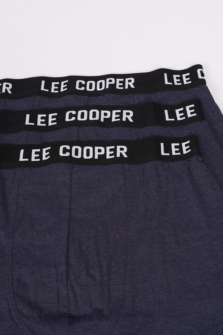 Lee Cooper Set de boxeri cu banda elastica - 3 perechi - Pled.ro