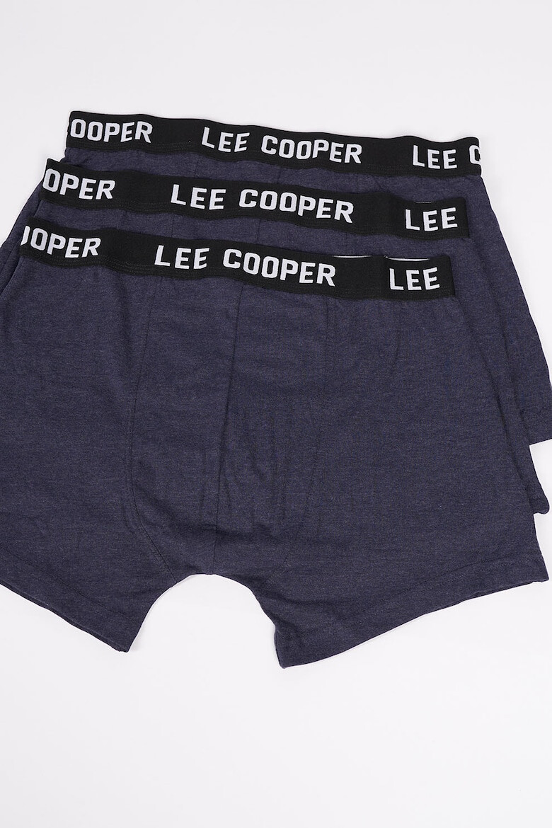 Lee Cooper Set de boxeri cu banda elastica - 3 perechi - Pled.ro