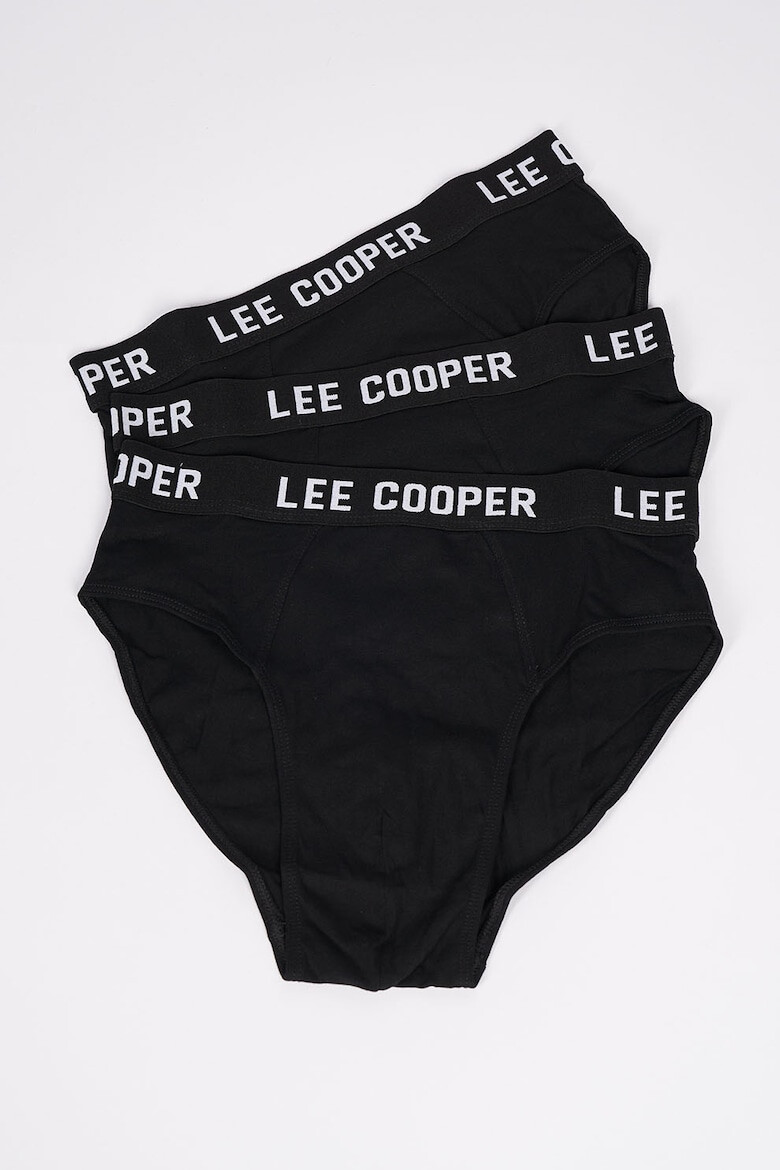 Lee Cooper Set de chiloti cu benzi logo - 3 perechi - Pled.ro