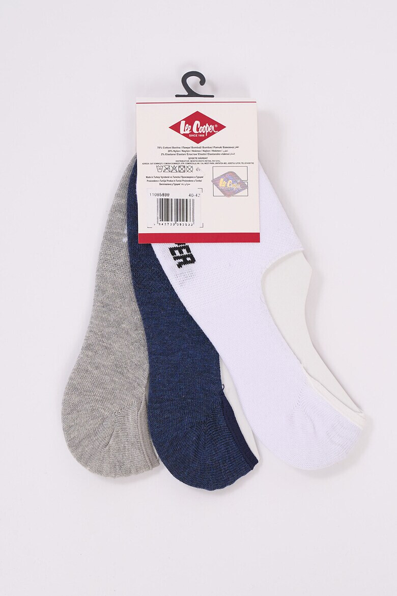 Lee Cooper Set de sosete foarte scurte - 3 perechi - Pled.ro