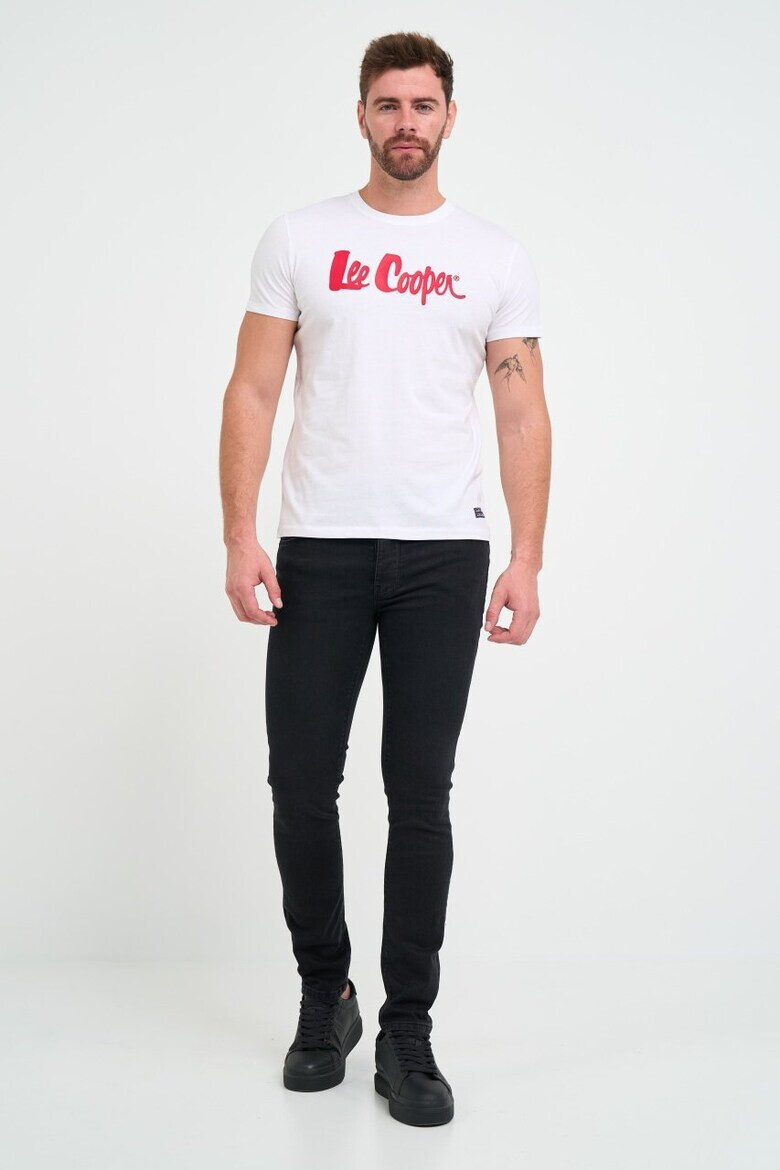 Lee Cooper Tricou barbat cu logo aplicat Alb - Pled.ro