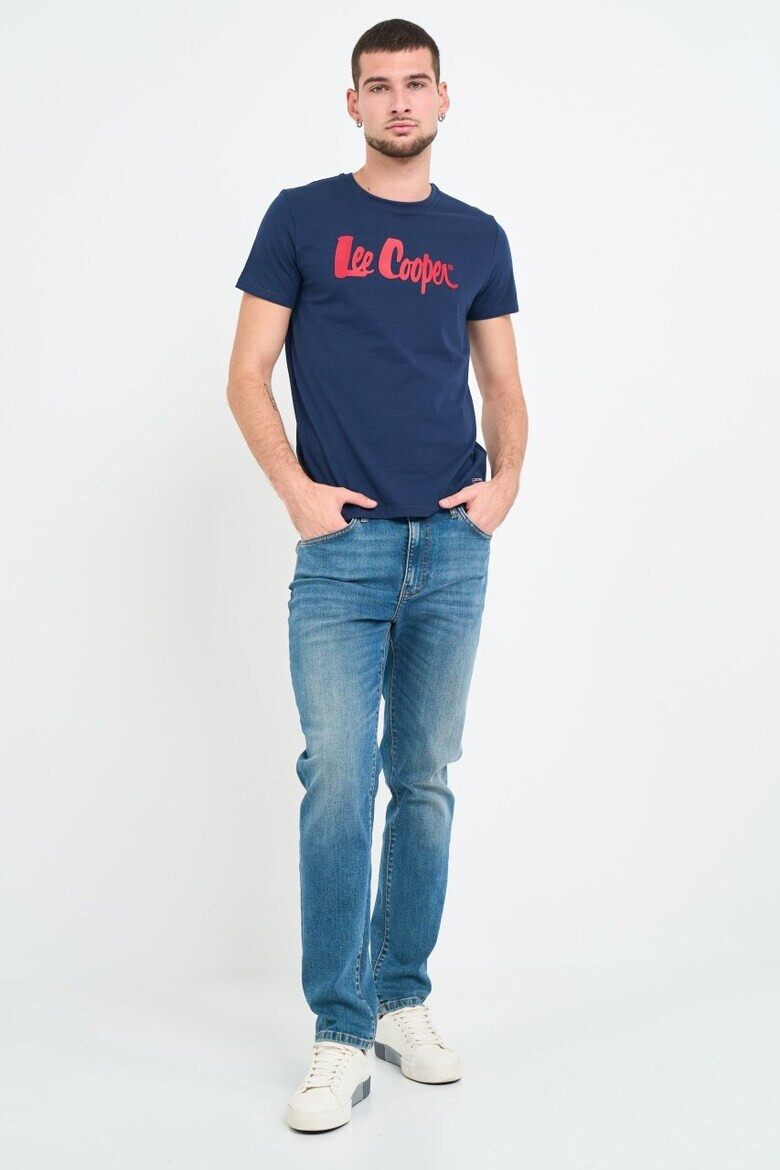 Lee Cooper Tricou barbat cu logo aplicat Albastru - Pled.ro