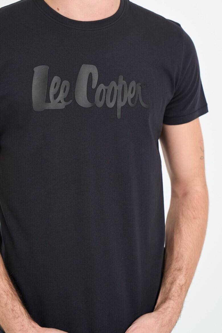 Lee Cooper Tricou barbat cu logo aplicat Negru - Pled.ro