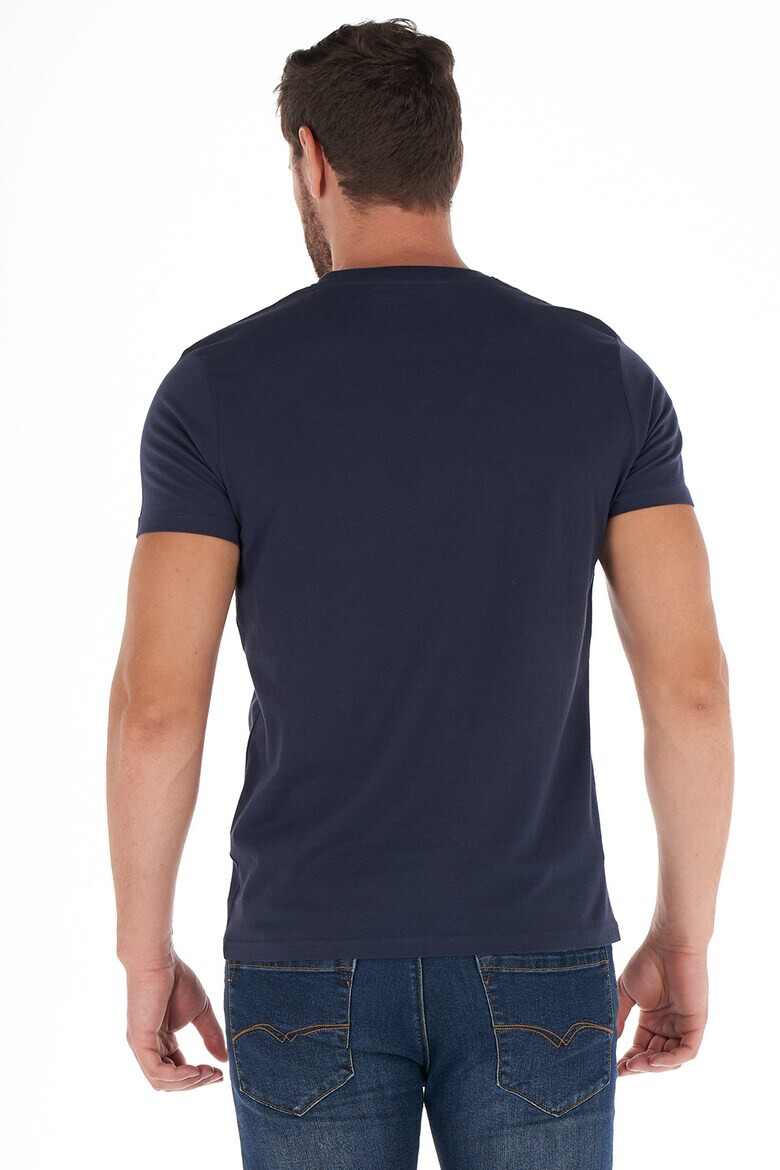 Lee Cooper Tricou cu buzunar pe piept cu model in carouri - Pled.ro