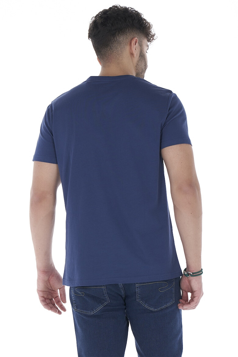 Lee Cooper Tricou cu decolteu rotund si logo - Pled.ro