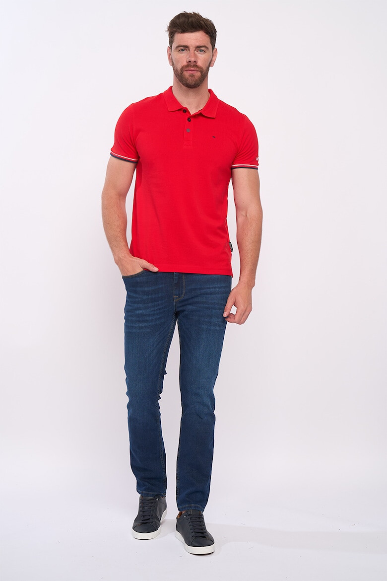 Lee Cooper Tricou de bumbac cu decolteu polo - Pled.ro