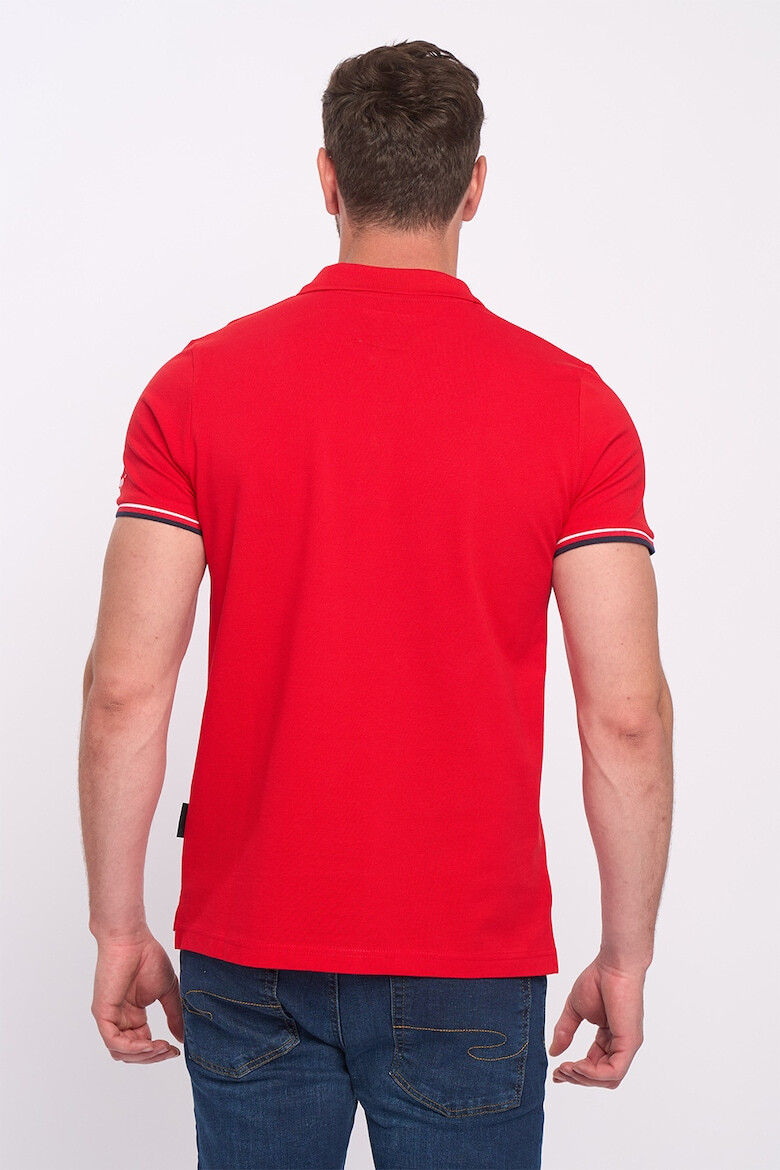 Lee Cooper Tricou de bumbac cu decolteu polo - Pled.ro