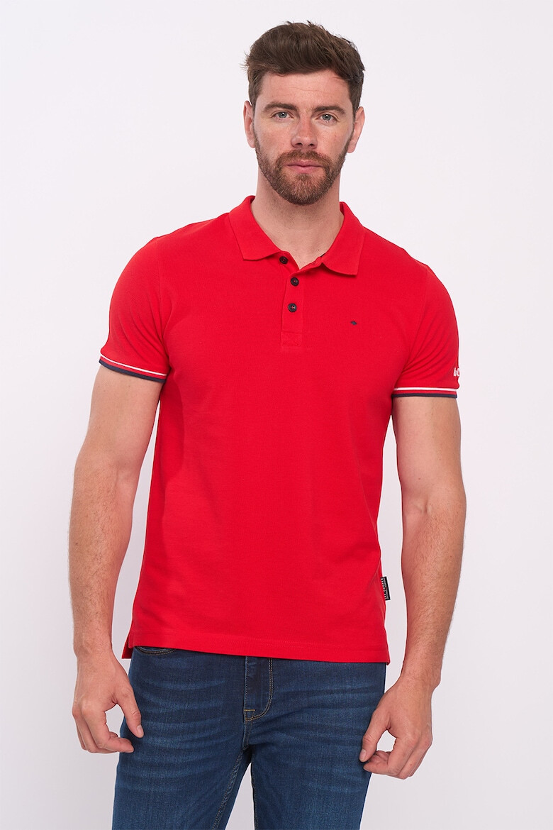 Lee Cooper Tricou de bumbac cu decolteu polo - Pled.ro