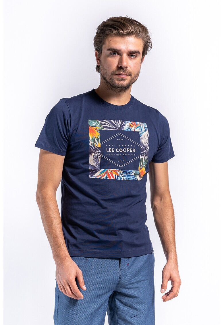 Lee Cooper Tricou de bumbac cu imprimeu - Pled.ro