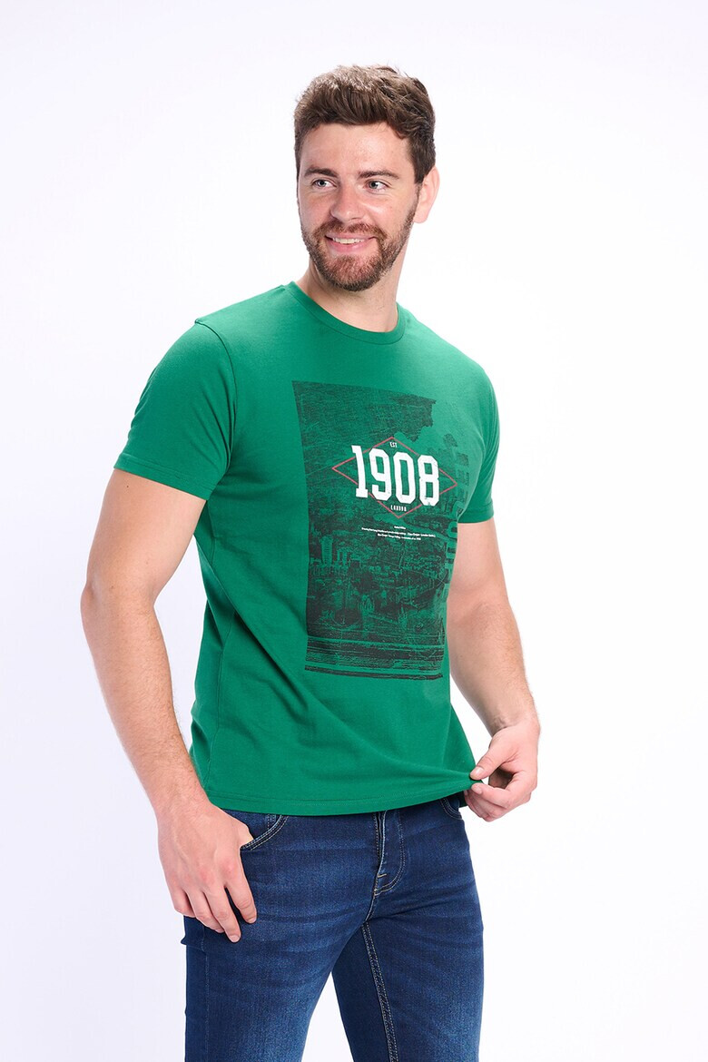 Lee Cooper Tricou de bumbac cu imprimeu grafic - Pled.ro