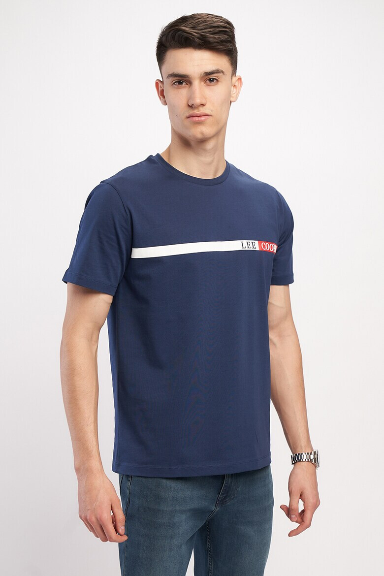 Lee Cooper Tricou de bumbac cu imprimeu logo - Pled.ro