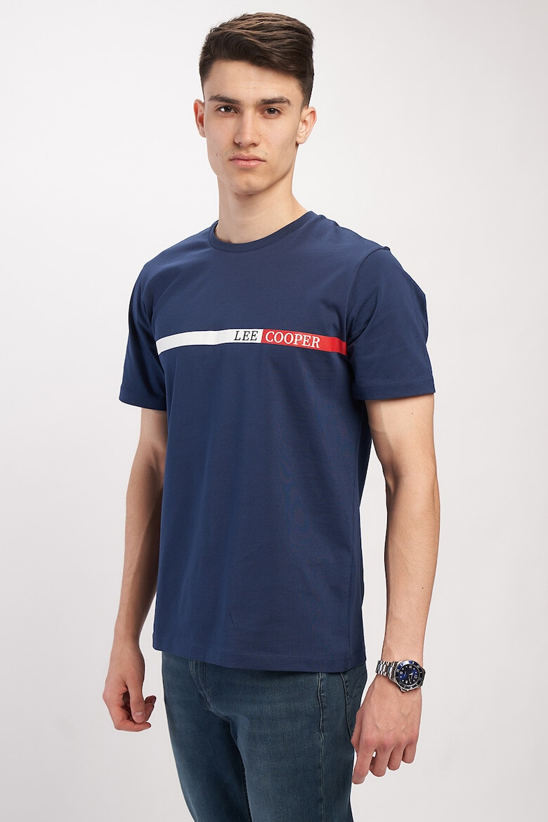 Lee Cooper Tricou de bumbac cu imprimeu logo - Pled.ro