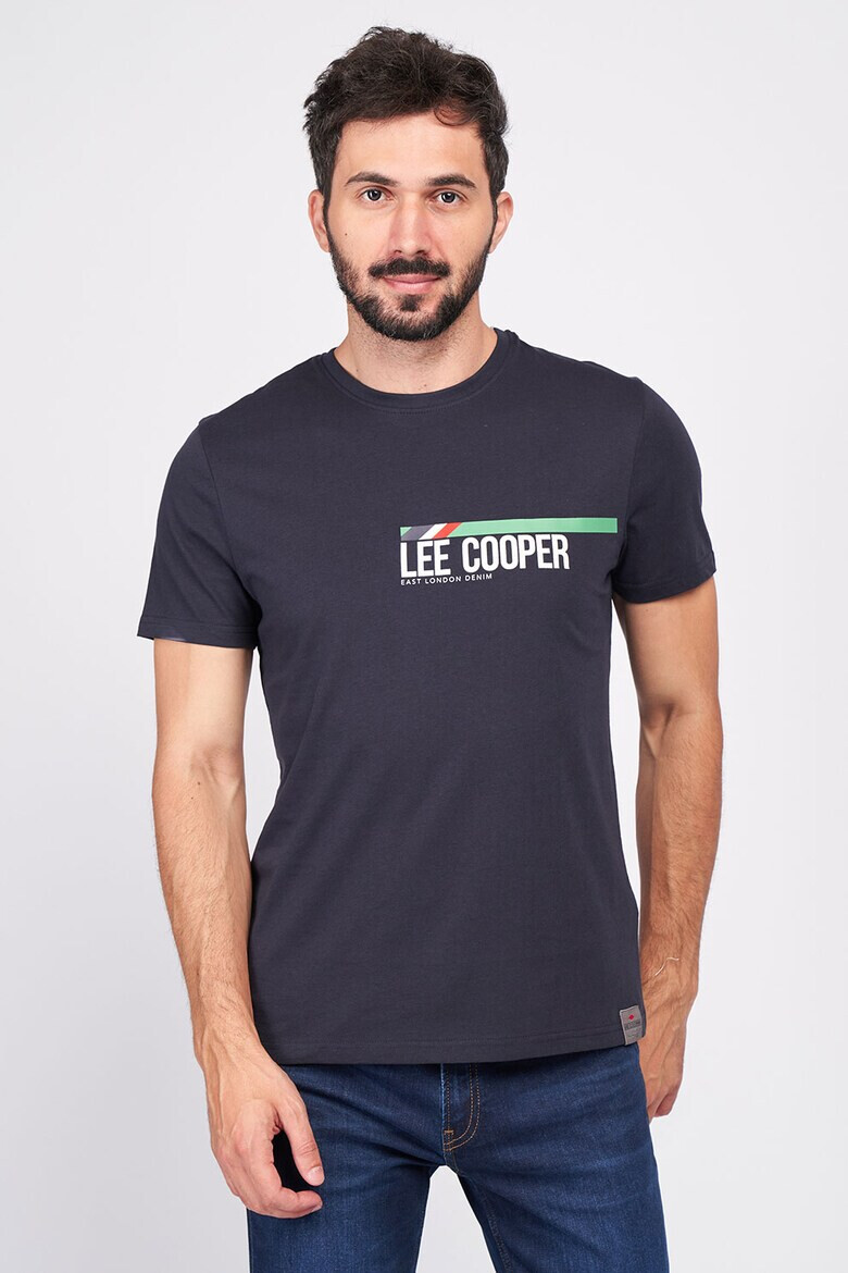 Lee Cooper Tricou de bumbac cu imprimeu logo - Pled.ro