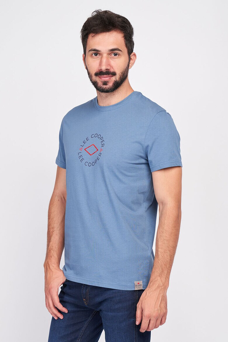 Lee Cooper Tricou de bumbac cu imprimeu logo - Pled.ro