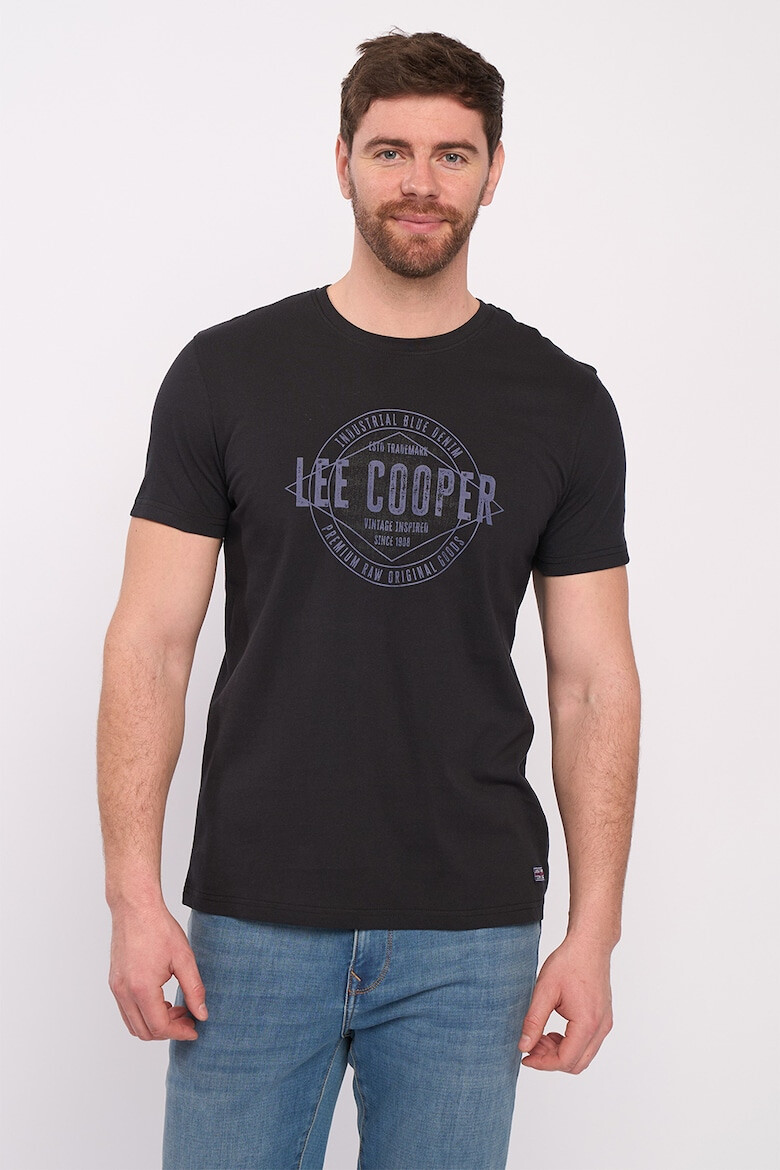 Lee Cooper Tricou de bumbac cu imprimeu logo - Pled.ro