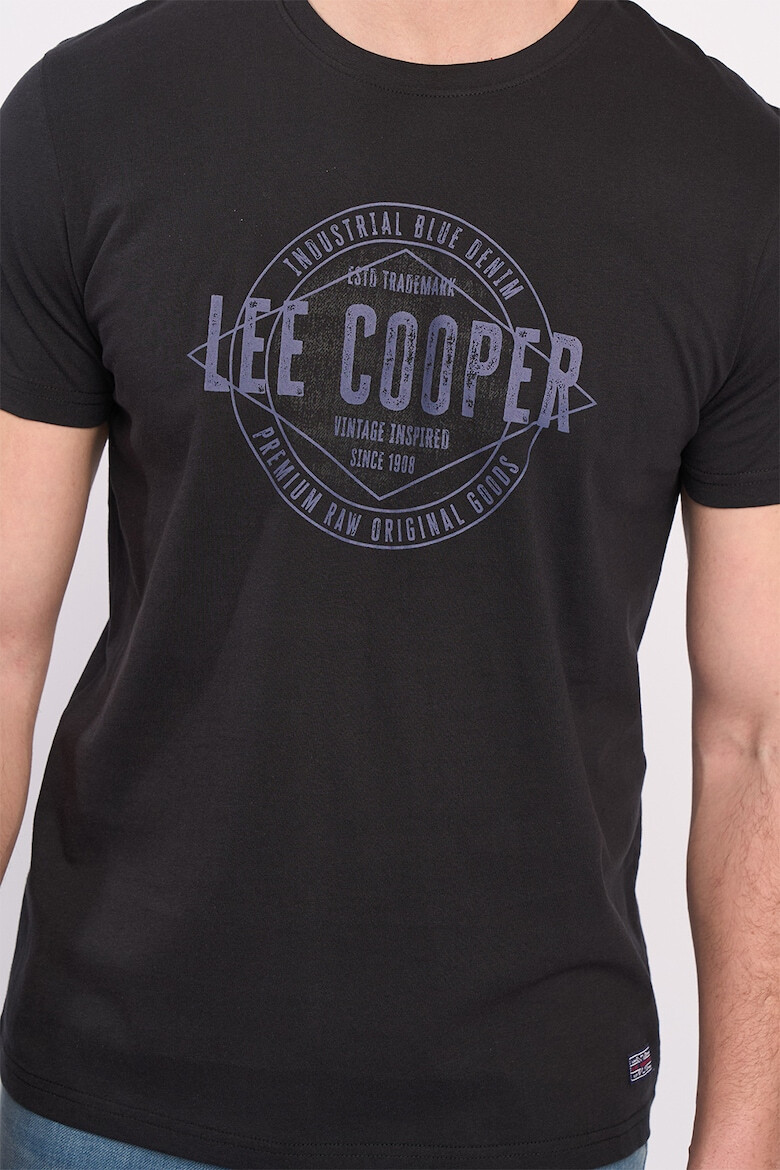 Lee Cooper Tricou de bumbac cu imprimeu logo - Pled.ro