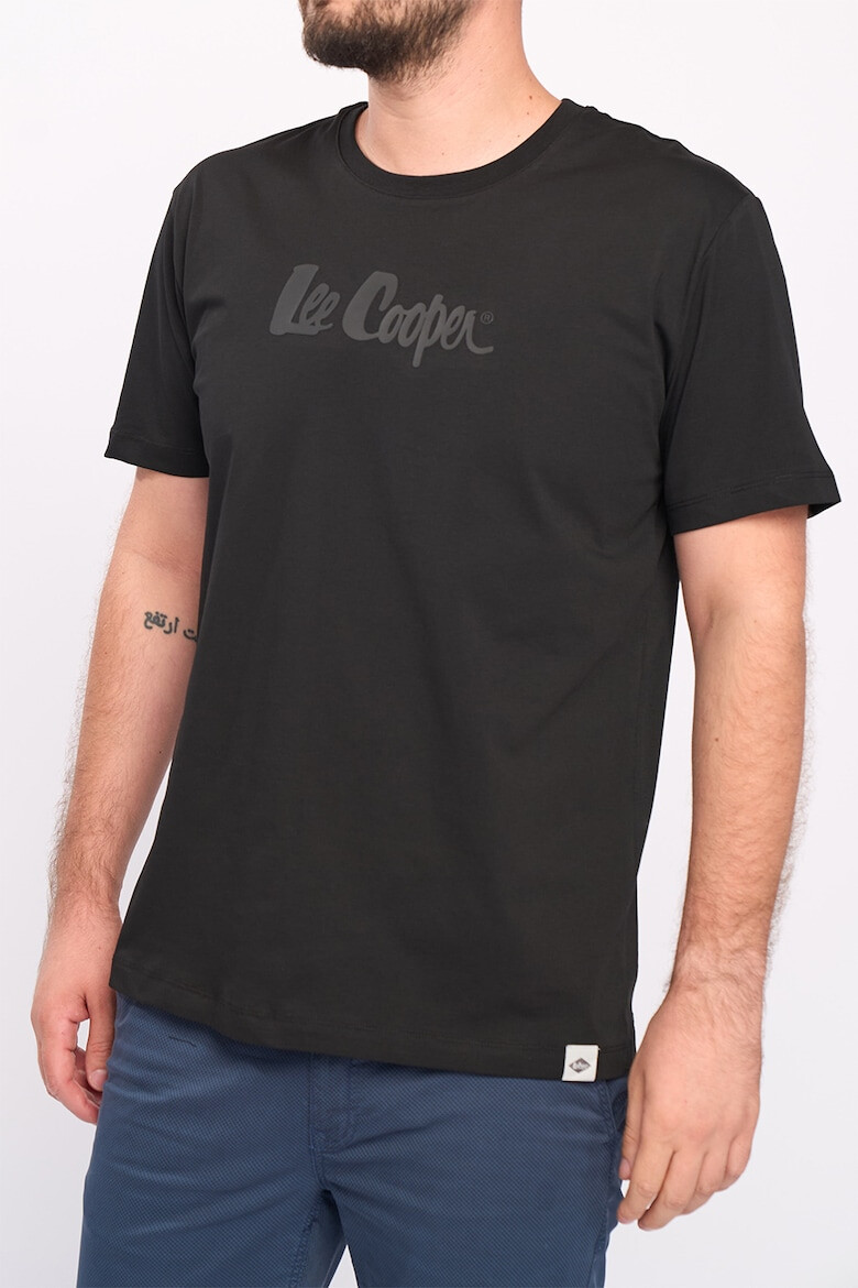 Lee Cooper Tricou de bumbac cu imprimeu logo - Pled.ro