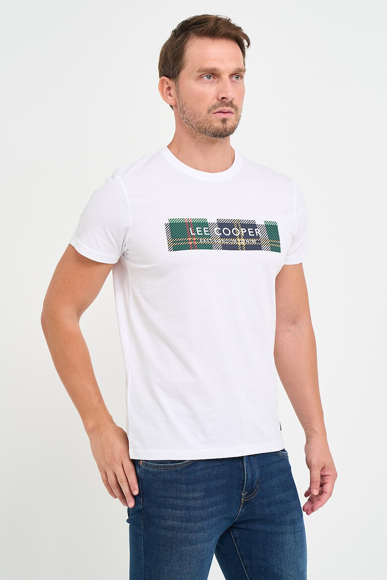 Lee Cooper Tricou de bumbac cu imprimeu logo - Pled.ro