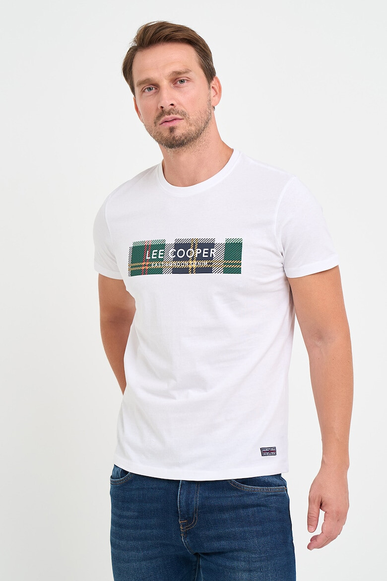 Lee Cooper Tricou de bumbac cu imprimeu logo - Pled.ro