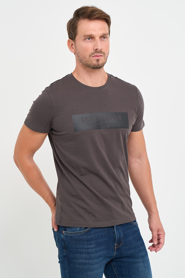 Lee Cooper Tricou de bumbac cu imprimeu logo - Pled.ro