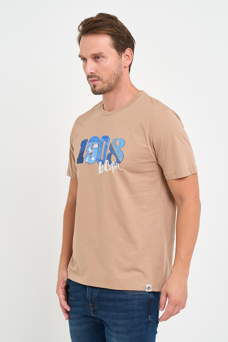 Lee Cooper Tricou de bumbac cu logo - Pled.ro