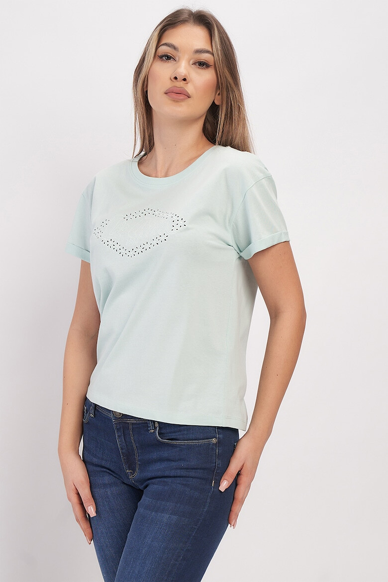 Lee Cooper Tricou din bumbac cu broderie logo - Pled.ro