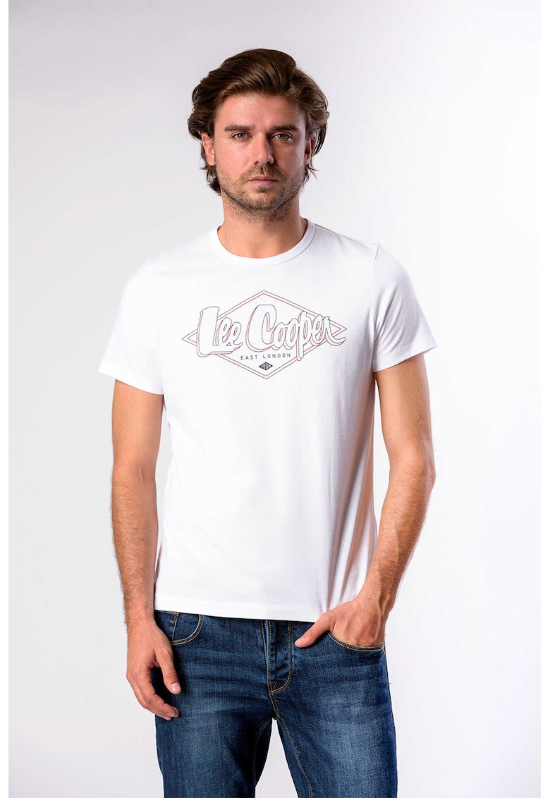 Lee Cooper Tricou din bumbac cu imprimeu logo - Pled.ro