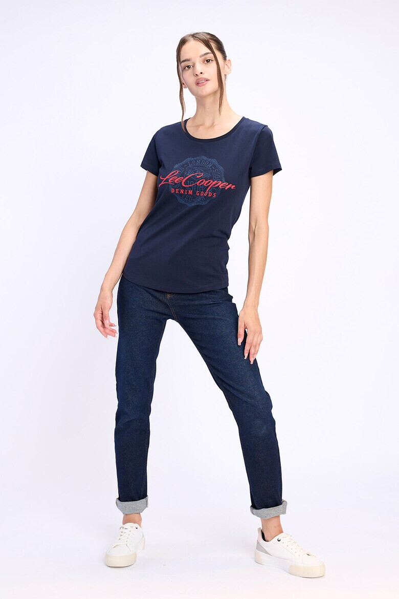 Lee Cooper Tricou din bumbac cu imprimeu logo - Pled.ro