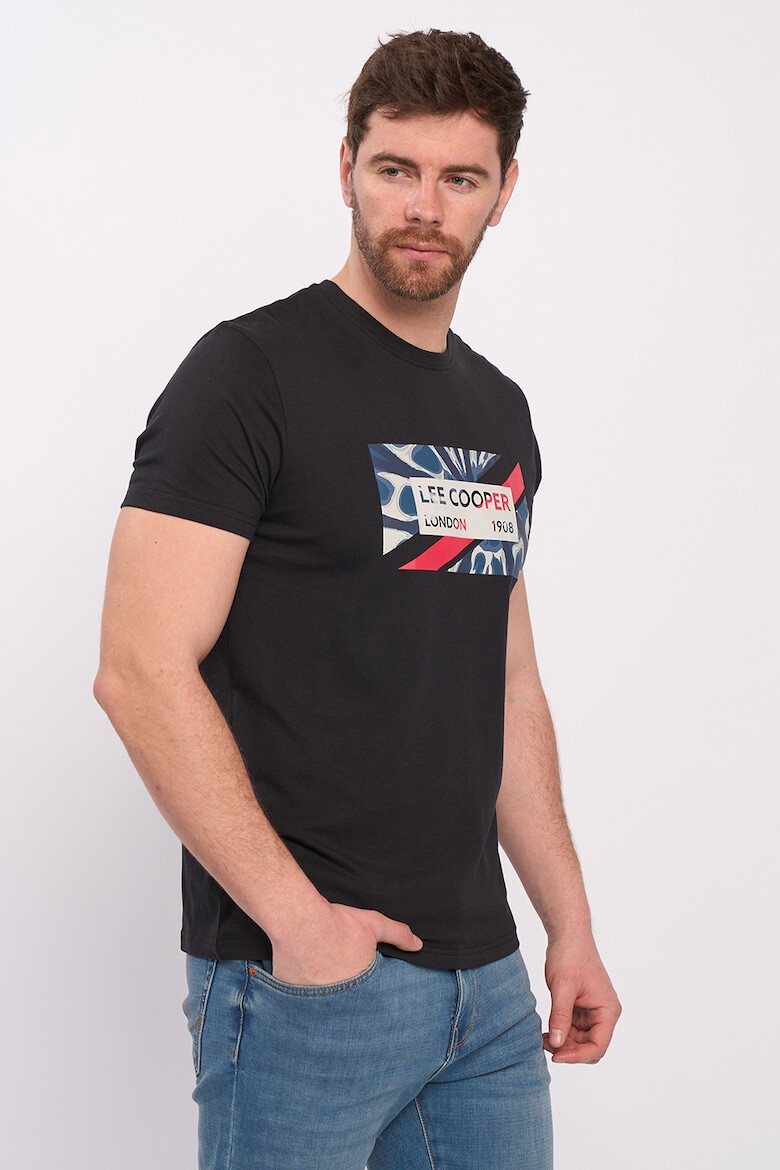 Lee Cooper Tricou din bumbac cu imprimeu logo - Pled.ro