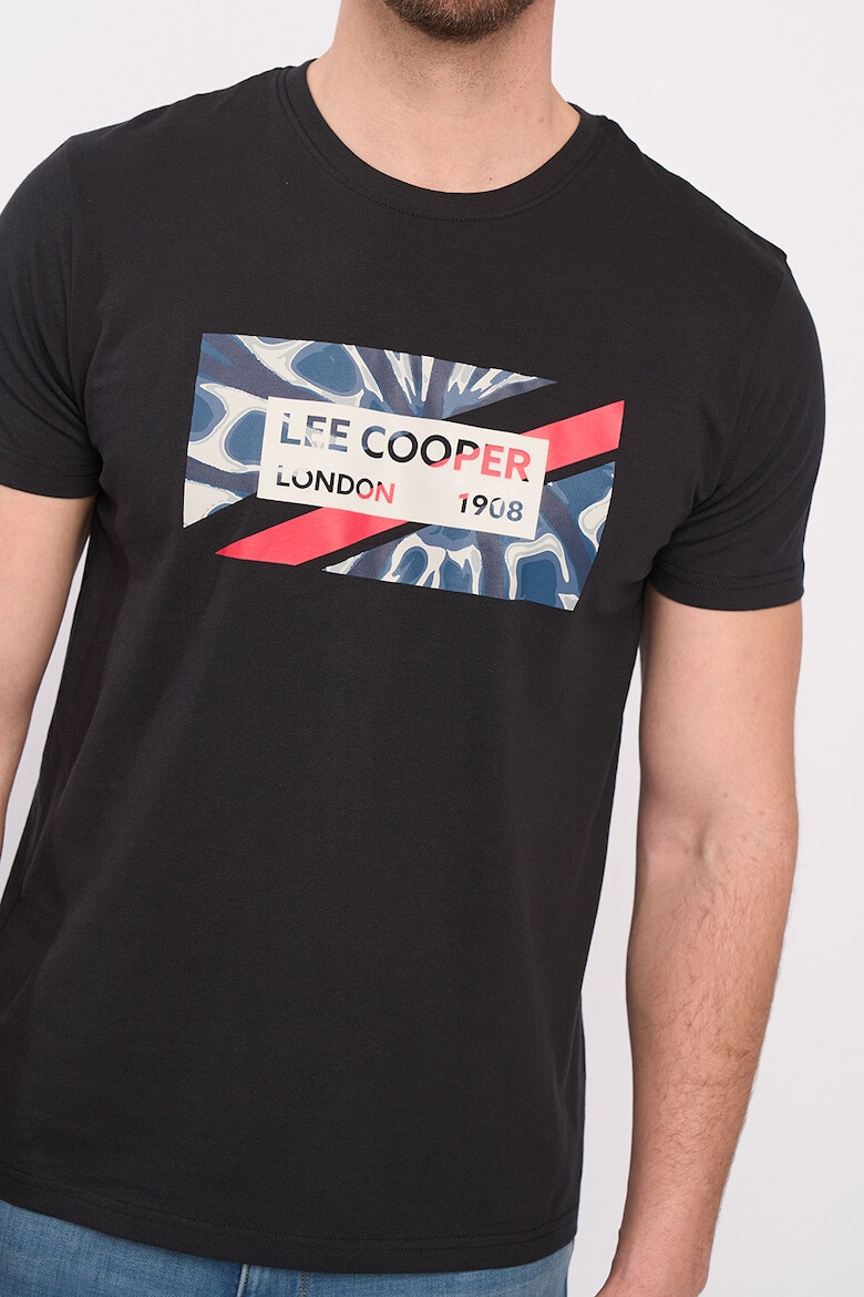 Lee Cooper Tricou din bumbac cu imprimeu logo - Pled.ro