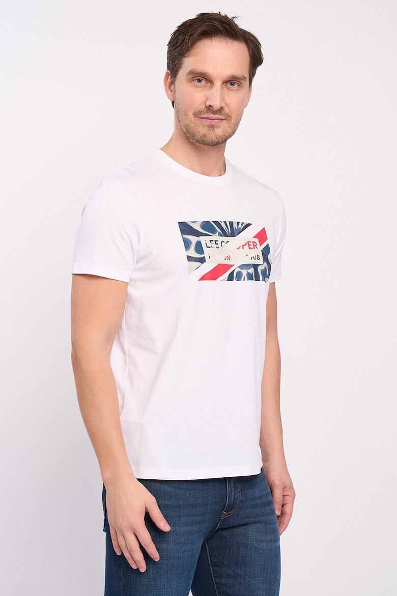 Lee Cooper Tricou din bumbac cu imprimeu logo - Pled.ro