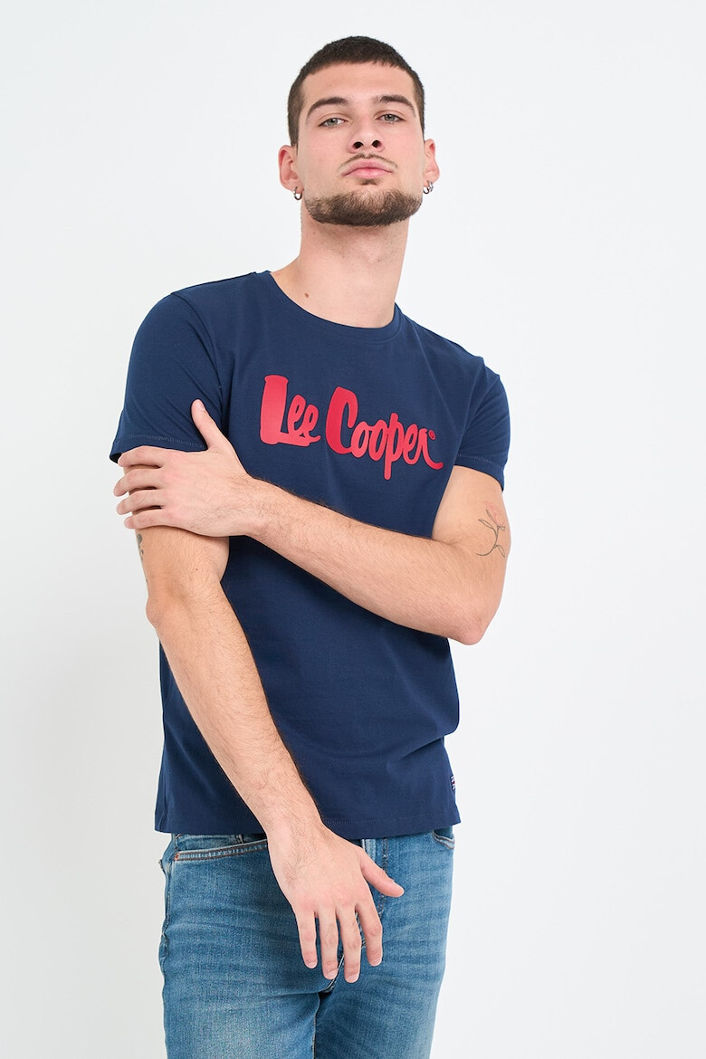 Lee Cooper Tricou din bumbac cu imprimeu logo - Pled.ro