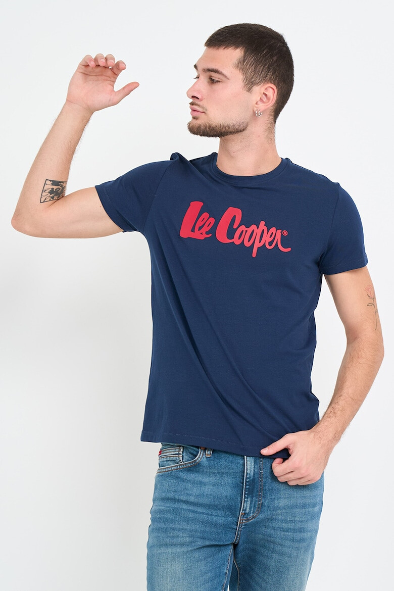 Lee Cooper Tricou din bumbac cu imprimeu logo - Pled.ro