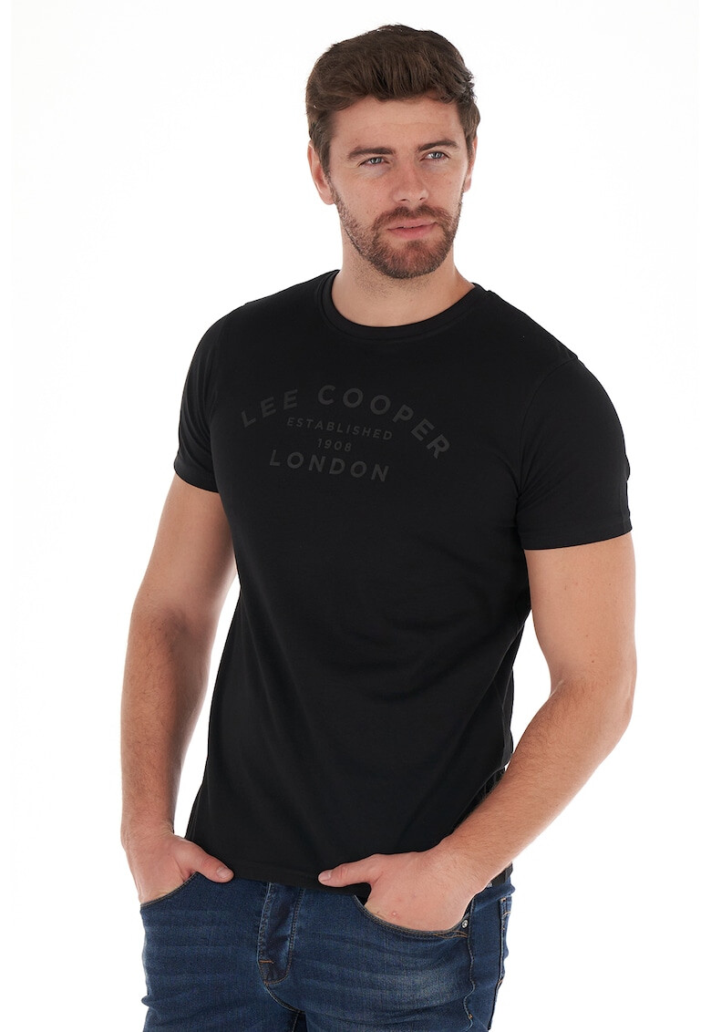 Lee Cooper Tricou din bumbac cu imprimeu logo - Pled.ro