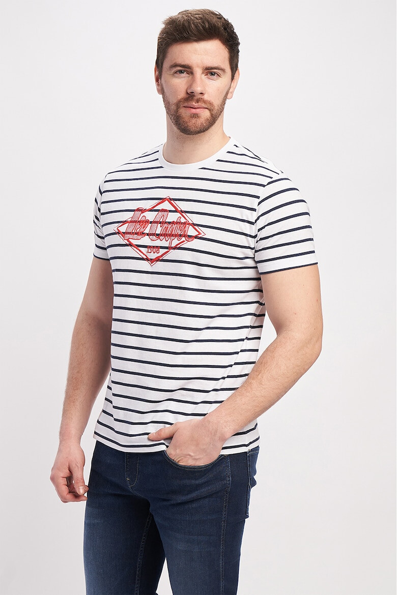 Lee Cooper Tricou in dungi cu logo - Pled.ro