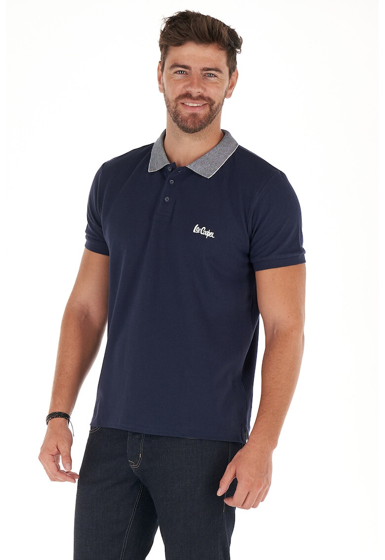 Lee Cooper Tricou polo cu broderie logo - Pled.ro