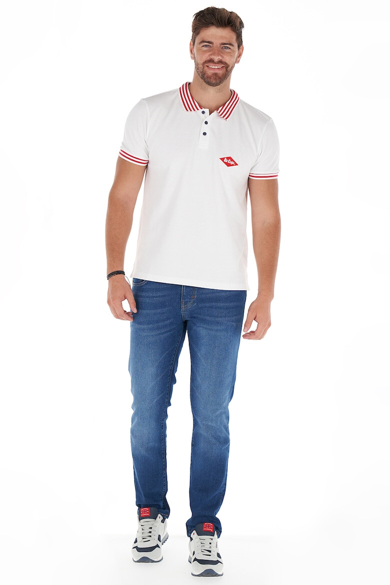 Lee Cooper Tricou polo cu detalii contrastante - Pled.ro