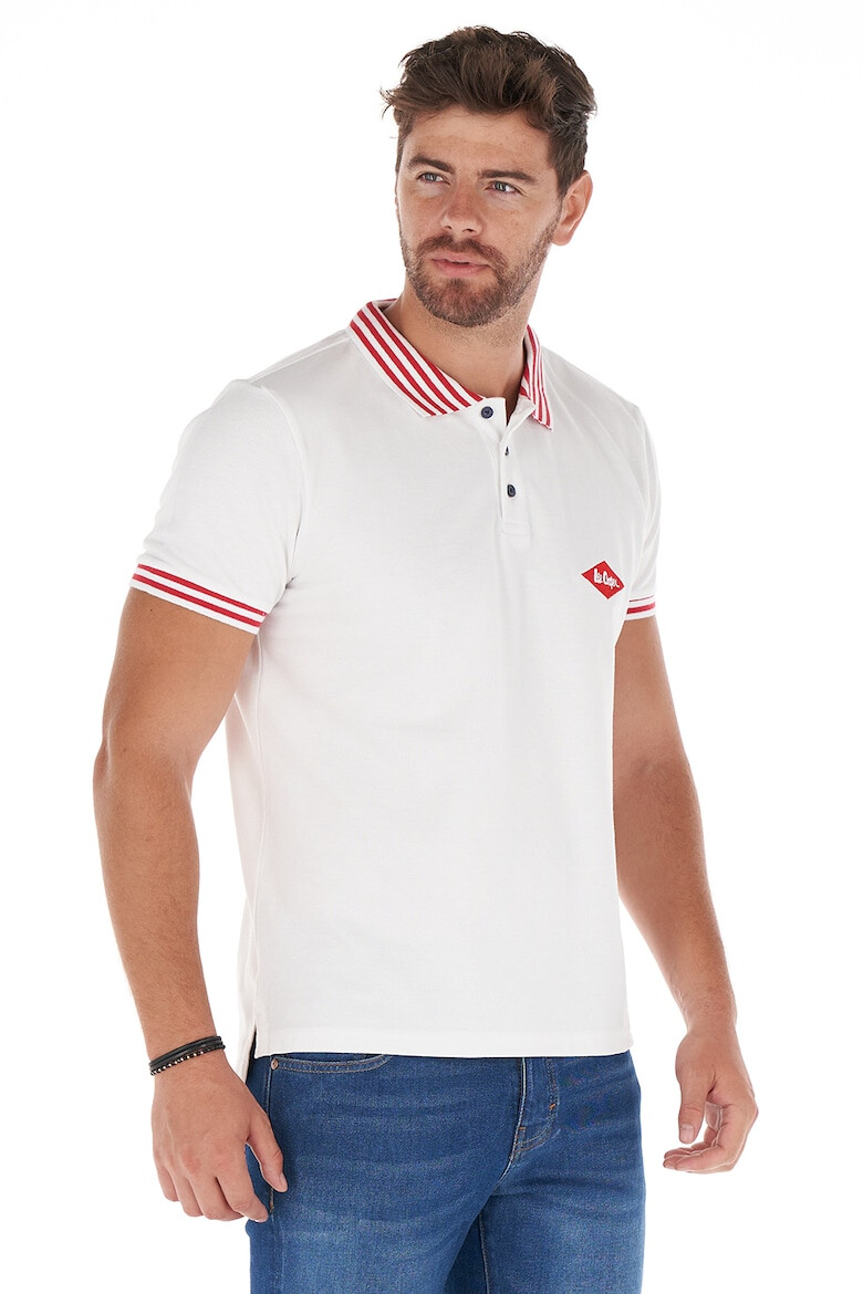 Lee Cooper Tricou polo cu detalii contrastante - Pled.ro