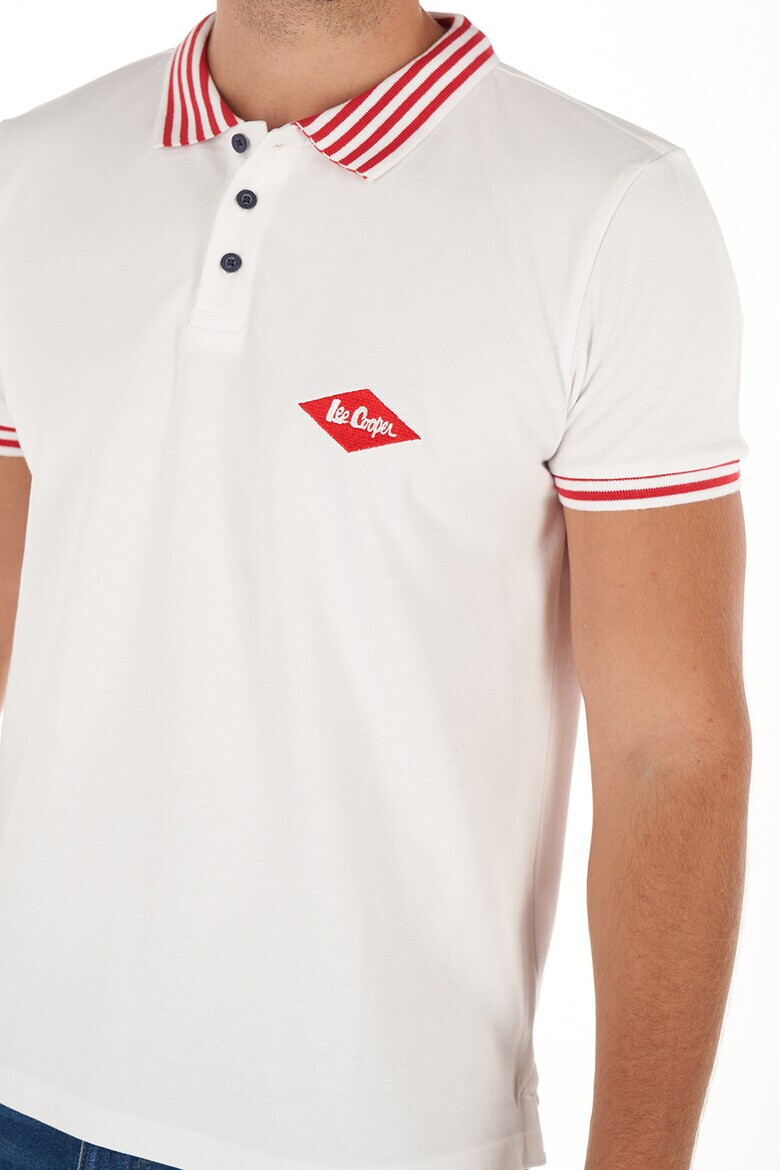 Lee Cooper Tricou polo cu detalii contrastante - Pled.ro