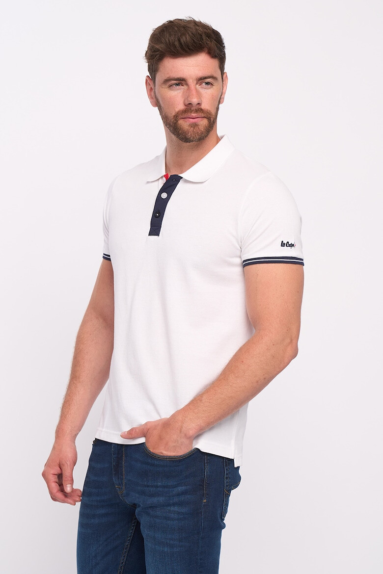 Lee Cooper Tricou polo cu detalii contrastante - Pled.ro