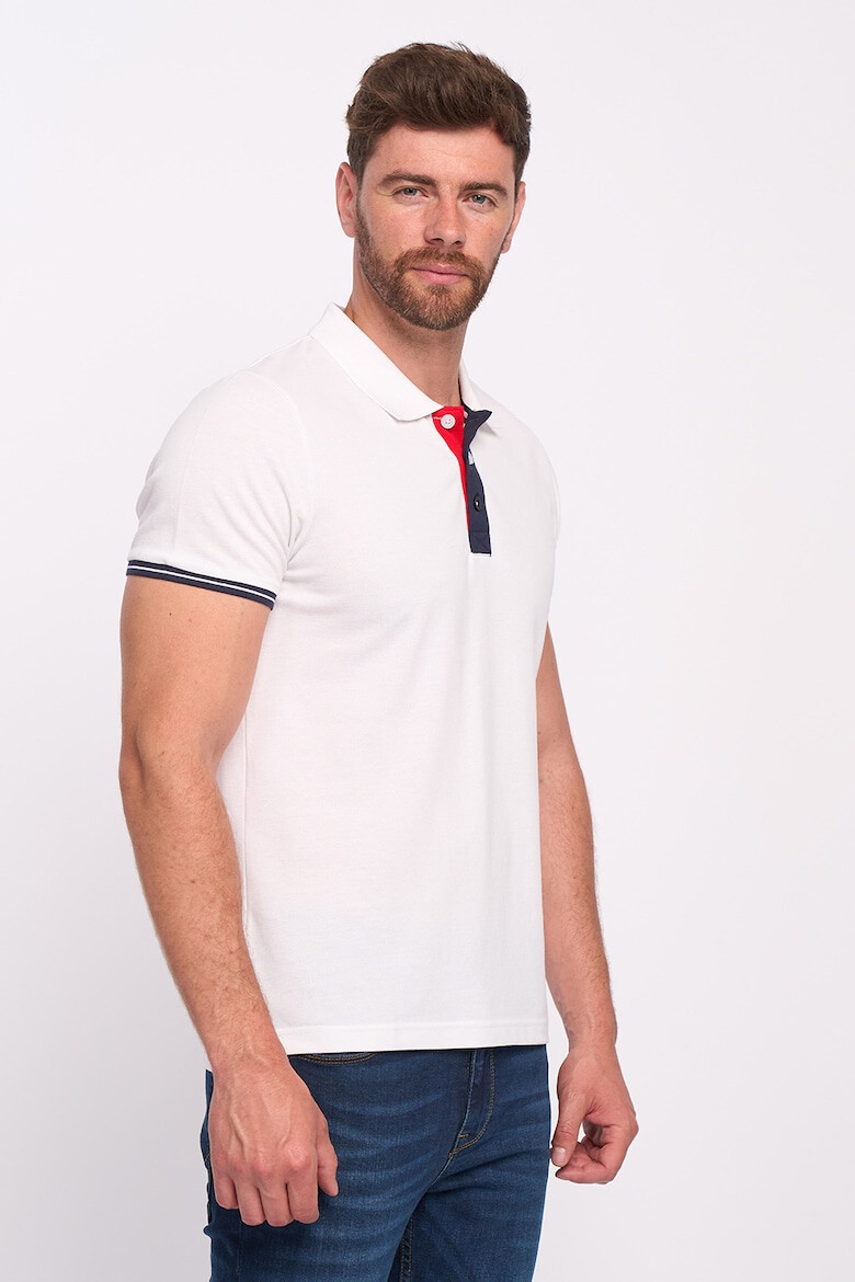 Lee Cooper Tricou polo cu detalii contrastante - Pled.ro