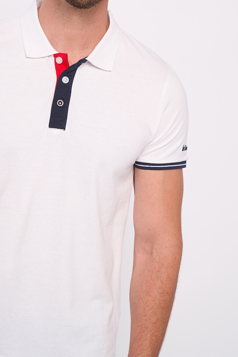 Lee Cooper Tricou polo cu detalii contrastante - Pled.ro