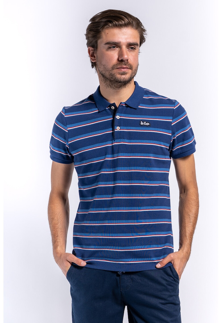 Lee Cooper Tricou polo cu dungi - Pled.ro