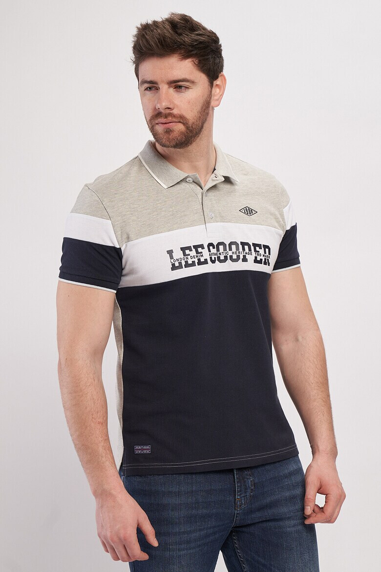 Lee Cooper Tricou polo cu imprimeu logo - Pled.ro