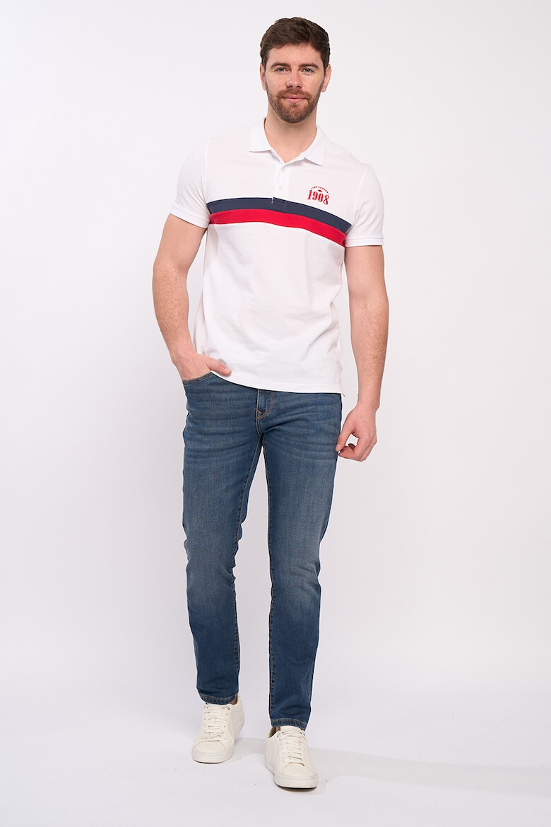 Lee Cooper Tricou polo de bumbac cu logo - Pled.ro