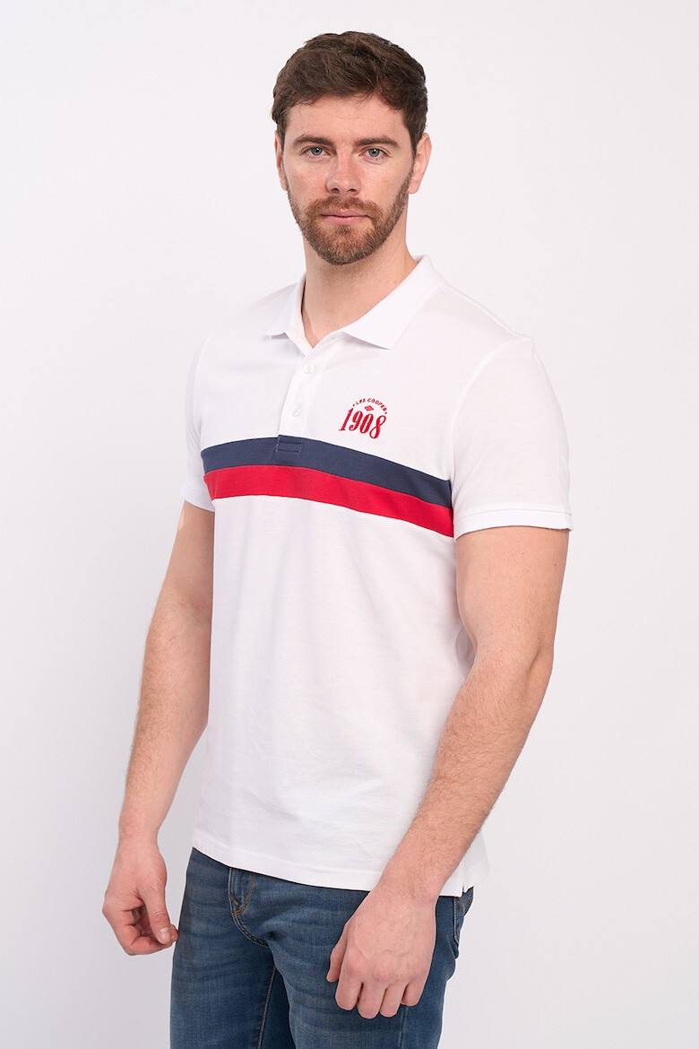 Lee Cooper Tricou polo de bumbac cu logo - Pled.ro