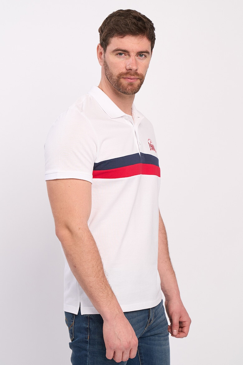 Lee Cooper Tricou polo de bumbac cu logo - Pled.ro